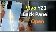 How To Vivo Y20 Back Panel Open | Vivo Y20 disassembly And Teardown