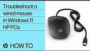 How to troubleshoot a wired mouse in Windows 11 | HP Computers | HP Support
