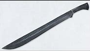 Machete Knife Sword Blank Blade Spring Steel 5160 Collector Machete Blade For Knife Maker Handmade