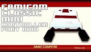 Famicom Classic Mini Controller Port Mod