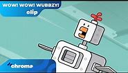 The Robo-Cluck Goes Cluck Crazy! | Wow! Wow! Wubbzy! | Chroma