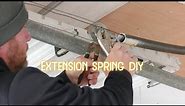 Easy Garage Extension Spring Install!