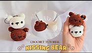Couple Keychain Kissing Bear Crochet Tutorial |DIY Valentine Gift Ideas |Easy Tutorial for beginners
