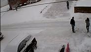 Dramatic video shows snow-shoveling dispute that escalated to murder-suicide