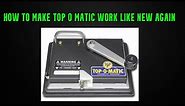fix Top-O-Matic disassembly and fix