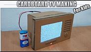 How to make a cardboard TV |DIY|