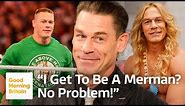 John Cena's 'Happy Accident' Barbie Casting & On-screen Reunion With Dua Lipa | Good Morning Britain
