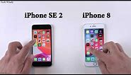 iPhone SE 2 vs iPhone 8 Speed Test Comparison