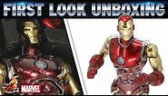 Hot Toys Iron Man The Origins Collection Deluxe Figure Unboxing | First Look