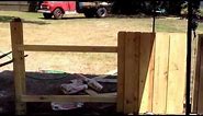 The RIGHT way to build a board on board fence: PT 1