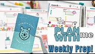 HAPPY PLANNER DISNEY WINNIE THE POOH TRUE TO YOU STICKER BOOK | PLAN WITH ME | VERTICAL PLANNER