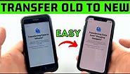 How to Transfer All Data from Old iPhone to New iPhone