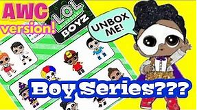 LOL Surprise Series 6 Boy Series Predictions Sneak Peek! + Adulting with Children LOL DIY Customs