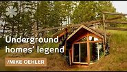 Idaho modern oldtimer builds underground & solar $50 houses