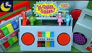 Yo Gabba Gabba Boombox Toy Collection including Boombox Laptop, Playset and Mega Bloks Toys Video!