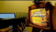 Gaming on CRT | PS1 | Time Crisis | Guncon | Pooh CRT TV