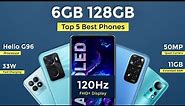 6GB + 128GB | Top 5 Powerful Gaming Smartphone Under 15000 in April 2022 | High RAM Budget Phone