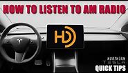 Tesla Quick Tip | How To Listen To AM Radio