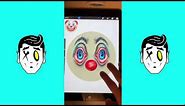 Realistic Clown Emoji Drawing - Cursed