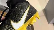 Nike Air Zoom Mercurial Superfly 9 Elite FG Firm Ground Soccer Cleats - Black/Gold