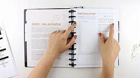 😍 Free Printables! DIY ADHD Planner Setup and Flip Through | 33 Happy Planner Insert Ideas