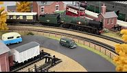 00 gauge model railway layouts uk, a lot of action at British Rail in the sixties