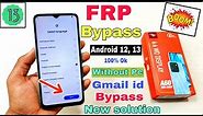 Itel A60 FRP Bypass Android 12,13 | New Solution | Itel (A662L) Google Account Bypass Without Pc |