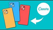 How to Make Phone Clipart in Canva | Free Graphic Design Tutorial | Canva Tips and Tricks