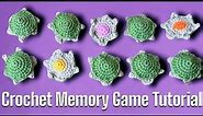 Crochet Turtles Memory Game - Tutorial