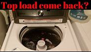 Maytag top load Washing Machine cycle test and review