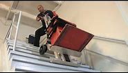 PowerMate Stair Climbing Hand Truck - Moves Boilers, Water Heaters, Furnaces Up and Down Stairs