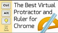 The Best Virtual Ruler and Protractor for Chrome