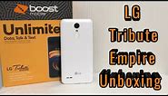 LG Tribute Empire Unboxing & First Look (Boost Mobile)