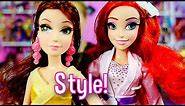 Disney Princess Dolls Style Series Ariel, Rapunzel and Belle My Growing Collection