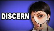 Learn English Words: DISCERN - Meaning, Vocabulary with Pictures and Examples