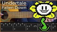 Undertale - Fallen Down (Simple Guitar Tab)
