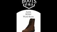 Justin Waterproof Steel Toe Work Boots SE961