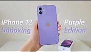 Purple iPhone 12 Unboxing 💜 | My Sister's FIRST Phone!