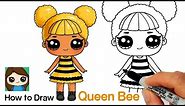 How to Draw Queen Bee 🐝 LOL Surprise Doll