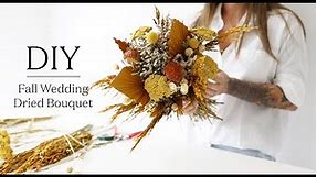 How to Make an Easy Dried Flower Bouquet