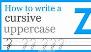 Cursive Z – How to Write a Capital Z in Cursive