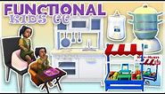 BOOSTER SEATS?! NEW FUNCTIONAL ITEMS FOR TODDLERS AND CHILDREN | The Sims 4 CC Showcase