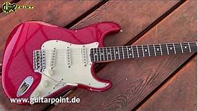 1966 Fender Stratocaster - Candy Apple Red | GuitarPoint