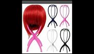Wig Stand// FOLDING WIG HAIR DISPLAY STAND DUMMY HEAD MANNEQUIN HAIR HAT CAP PLASTIC