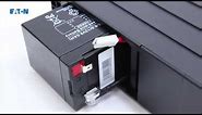Eaton Ellipse PRO 850 - Replacing the batteries