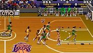 Tecmo Super NBA Basketball (SNES / Super Nintendo) - Vizzed.com GamePlay