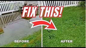 How To Build a Yard Drain System with NO SLOPE - Combo Installation