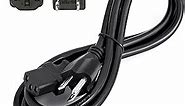 Amamax AC Power Cord Cable 3 Feet for VIZIO TV - 3 Prong NEMA 5-15P to IEC 60320C13 (UL Listed) by iMBAPrice