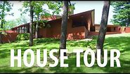 Touring The Frank Lloyd Wright House in Ebsworth Park (Kraus House) | This House Tours