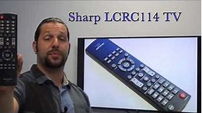 SHARP LCRC114 TV Remote Control - www.ReplacementRemotes.com